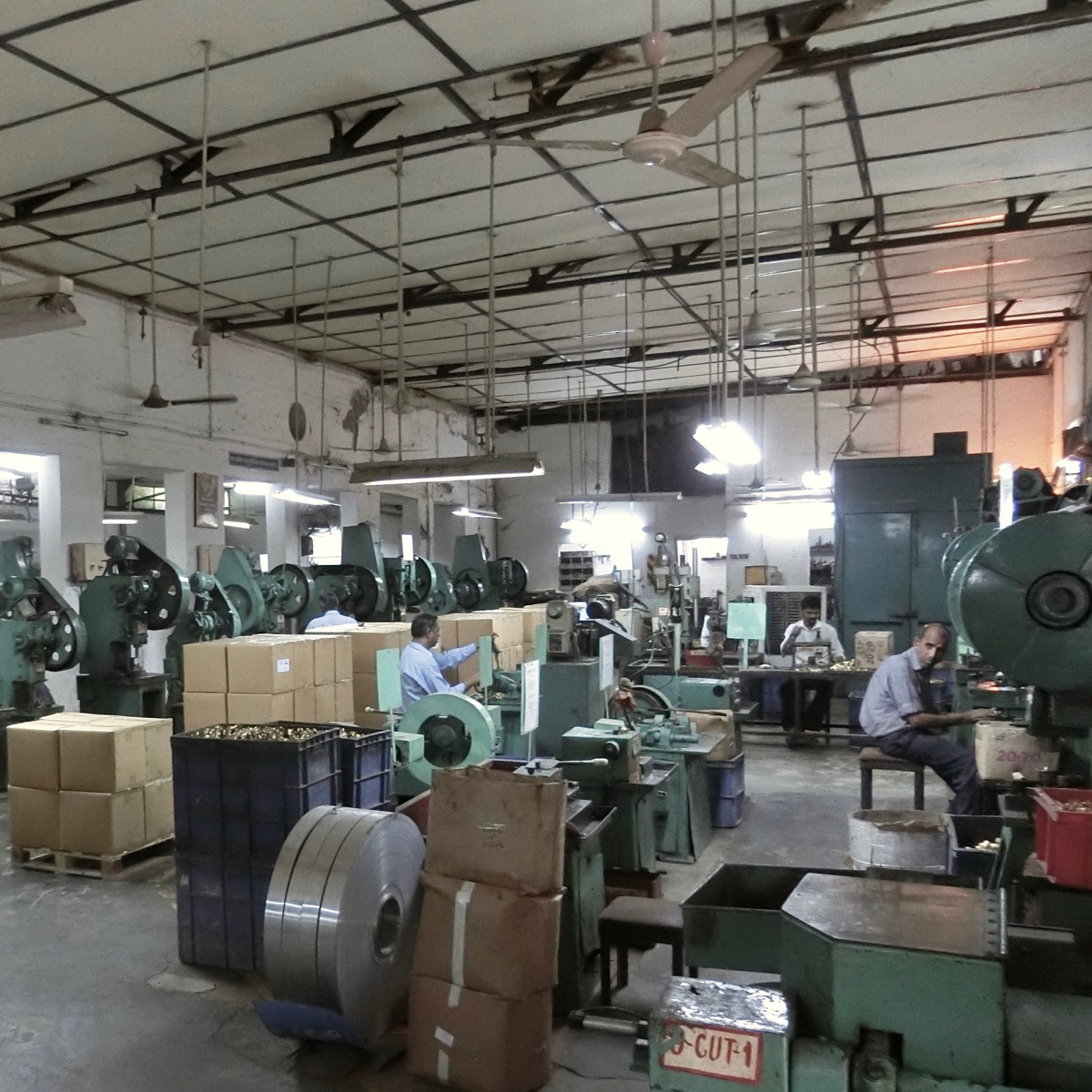 現場はどこも一生懸命