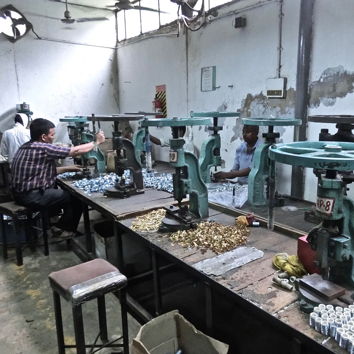 現場はどこも一生懸命